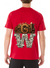 G West T-Shirt - Detroit Motor City - Red - GWPBAST5021