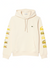 Lacoste Hoodie - Unisex Contrast Crocodile - Cream - SH1323