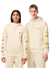 Lacoste Hoodie - Unisex Contrast Crocodile - Cream - SH1323