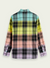 Scotch & Soda Shirt - Regular-fit Checked Flannel Shirt - Colourful - 22-FWMM 169050