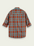 Scotch & Soda Shirt - Regular-fit Mid Weight Brushed Flannel Check Shirt - Combo C - 22-FWMM 169063