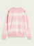 Scotch & Soda Sweater - Tye Dye Cotton -Light Pink - 23-PSMM-D40 0488