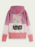 Scotch & Soda Hoodie - Organic Cotton Corduroy  - Pink Tones - 23-PSMM-D40 0220