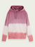 Scotch & Soda Hoodie - Organic Cotton Corduroy  - Pink Tones - 23-PSMM-D40 0220