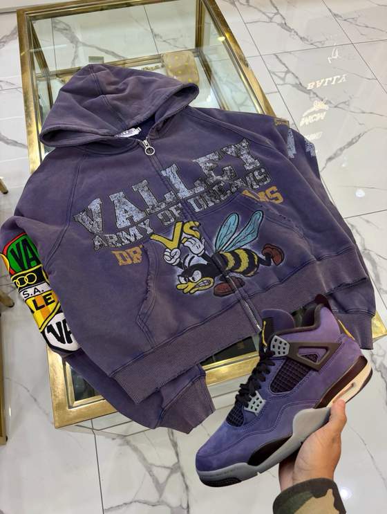 Instagram post: VALE FROM THE ORDINARY🔥 Loud graphics. Heavy hoodies. Made for those who never fit in.