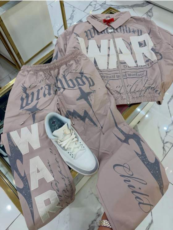 Instagram post: WRATHBOY from head to toe👟💯 Y’ALL ROCKIN’ THIS SET OR NAH? 👀👇🏽 #WrathBoy #Streetwear #UrbanFits #StreetSt